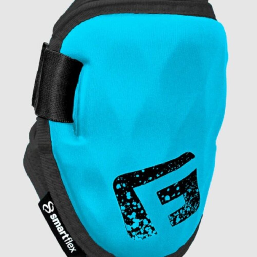 NWT Shockwave Softball Elbow Guard Adult Neon Blue Turquoise L/XL Baseball